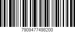 Código de barras (EAN, GTIN, SKU, ISBN): '7909477498200'