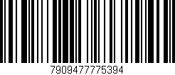 Código de barras (EAN, GTIN, SKU, ISBN): '7909477775394'