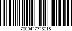 Código de barras (EAN, GTIN, SKU, ISBN): '7909477776315'