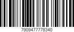 Código de barras (EAN, GTIN, SKU, ISBN): '7909477778340'