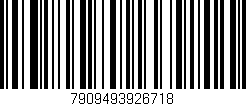 Código de barras (EAN, GTIN, SKU, ISBN): '7909493926718'