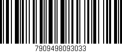 Código de barras (EAN, GTIN, SKU, ISBN): '7909498093033'