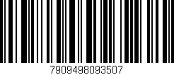 Código de barras (EAN, GTIN, SKU, ISBN): '7909498093507'