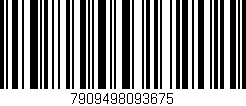 Código de barras (EAN, GTIN, SKU, ISBN): '7909498093675'