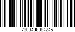 Código de barras (EAN, GTIN, SKU, ISBN): '7909498094245'