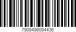 Código de barras (EAN, GTIN, SKU, ISBN): '7909498094436'