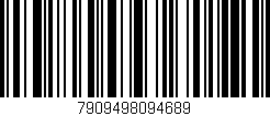 Código de barras (EAN, GTIN, SKU, ISBN): '7909498094689'