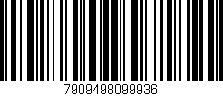 Código de barras (EAN, GTIN, SKU, ISBN): '7909498099936'