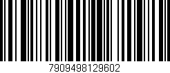 Código de barras (EAN, GTIN, SKU, ISBN): '7909498129602'