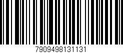 Código de barras (EAN, GTIN, SKU, ISBN): '7909498131131'