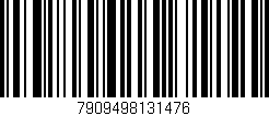 Código de barras (EAN, GTIN, SKU, ISBN): '7909498131476'