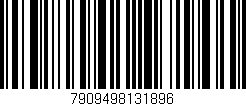 Código de barras (EAN, GTIN, SKU, ISBN): '7909498131896'