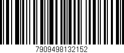 Código de barras (EAN, GTIN, SKU, ISBN): '7909498132152'