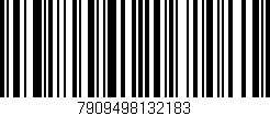 Código de barras (EAN, GTIN, SKU, ISBN): '7909498132183'