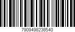 Código de barras (EAN, GTIN, SKU, ISBN): '7909498238540'