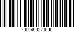 Código de barras (EAN, GTIN, SKU, ISBN): '7909498273800'