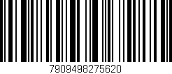 Código de barras (EAN, GTIN, SKU, ISBN): '7909498275620'