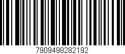 Código de barras (EAN, GTIN, SKU, ISBN): '7909498282192'