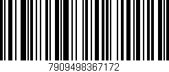 Código de barras (EAN, GTIN, SKU, ISBN): '7909498367172'