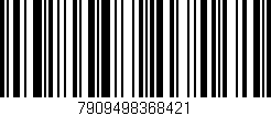 Código de barras (EAN, GTIN, SKU, ISBN): '7909498368421'