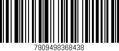 Código de barras (EAN, GTIN, SKU, ISBN): '7909498368438'