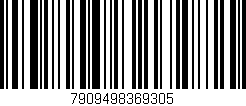 Código de barras (EAN, GTIN, SKU, ISBN): '7909498369305'