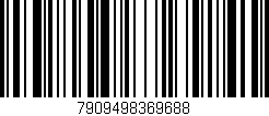 Código de barras (EAN, GTIN, SKU, ISBN): '7909498369688'