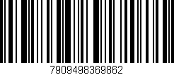 Código de barras (EAN, GTIN, SKU, ISBN): '7909498369862'