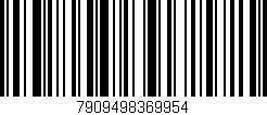 Código de barras (EAN, GTIN, SKU, ISBN): '7909498369954'