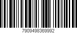 Código de barras (EAN, GTIN, SKU, ISBN): '7909498369992'