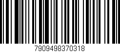 Código de barras (EAN, GTIN, SKU, ISBN): '7909498370318'