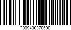 Código de barras (EAN, GTIN, SKU, ISBN): '7909498370608'