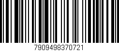 Código de barras (EAN, GTIN, SKU, ISBN): '7909498370721'