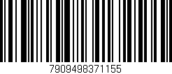 Código de barras (EAN, GTIN, SKU, ISBN): '7909498371155'