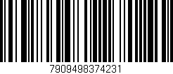 Código de barras (EAN, GTIN, SKU, ISBN): '7909498374231'