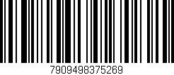 Código de barras (EAN, GTIN, SKU, ISBN): '7909498375269'