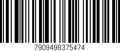 Código de barras (EAN, GTIN, SKU, ISBN): '7909498375474'