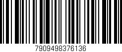 Código de barras (EAN, GTIN, SKU, ISBN): '7909498376136'