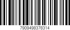 Código de barras (EAN, GTIN, SKU, ISBN): '7909498378314'