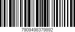 Código de barras (EAN, GTIN, SKU, ISBN): '7909498379892'