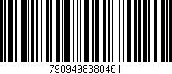 Código de barras (EAN, GTIN, SKU, ISBN): '7909498380461'