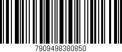 Código de barras (EAN, GTIN, SKU, ISBN): '7909498380850'