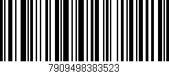 Código de barras (EAN, GTIN, SKU, ISBN): '7909498383523'