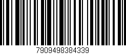 Código de barras (EAN, GTIN, SKU, ISBN): '7909498384339'