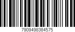 Código de barras (EAN, GTIN, SKU, ISBN): '7909498384575'