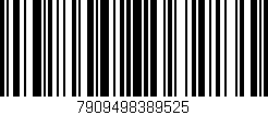 Código de barras (EAN, GTIN, SKU, ISBN): '7909498389525'