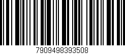 Código de barras (EAN, GTIN, SKU, ISBN): '7909498393508'