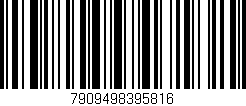 Código de barras (EAN, GTIN, SKU, ISBN): '7909498395816'