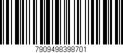 Código de barras (EAN, GTIN, SKU, ISBN): '7909498398701'