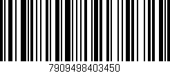 Código de barras (EAN, GTIN, SKU, ISBN): '7909498403450'